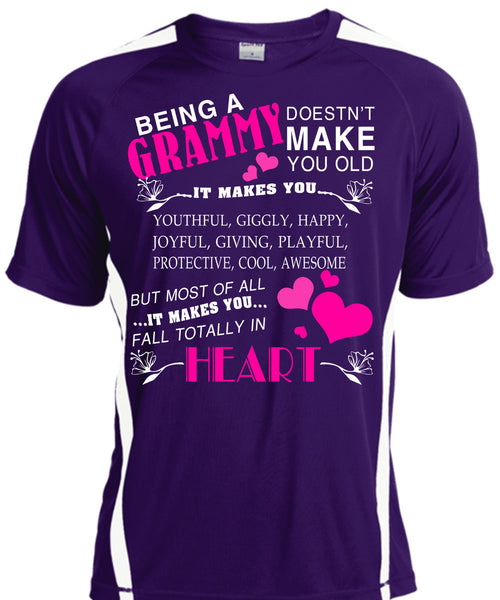 Being A Grammy T Shirt, It Makes You Fall Totally In Heart T Shirt, Cool Shirt