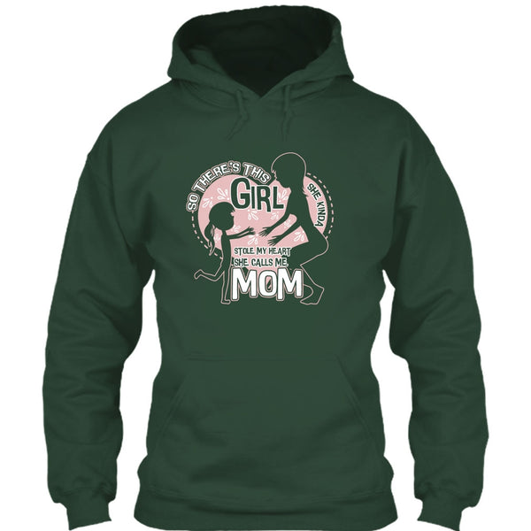 She Kinda Stole My Heart T Shirt, He Calls Me Mom T Shirt