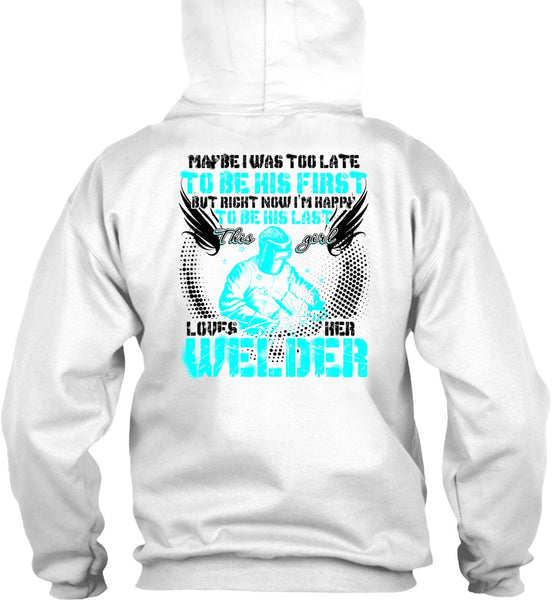 This Girl Loves Her Welder T Shirt, I Love Welding T Shirt