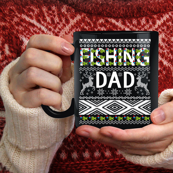 Fishing Dad Coffee Mug, Christmas Gift For Fisher Coffee Cup