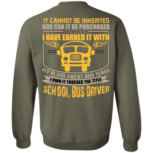 My Blood Sweat And Tears T Shirt, I Love Bus Sweatshirt