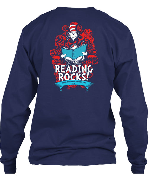 Dr. Seuss T Shirt, Reading Rocks T Shirt, The Cat in the Hat T Shirt, I Love Reading T Shirt