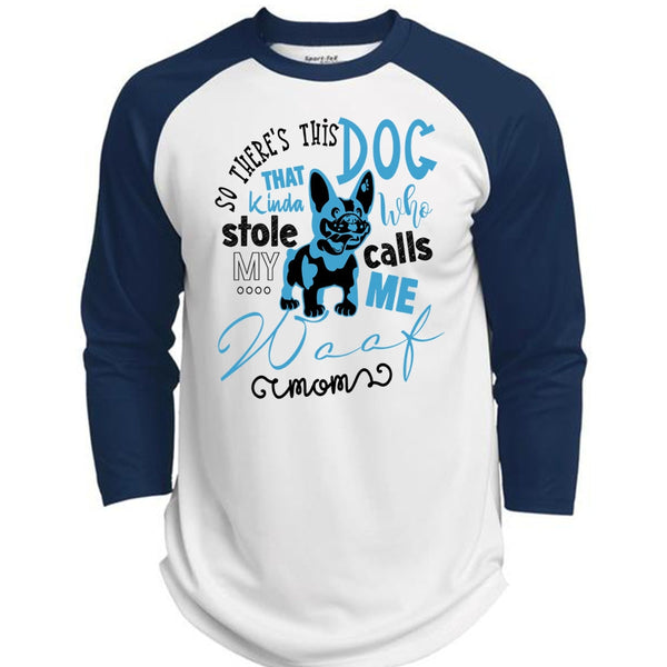 So There's This Dog T Shirt, Call Me My Mom T Shirt, Awesome T-Shirts  (Polyester Game Baseball Jersey)