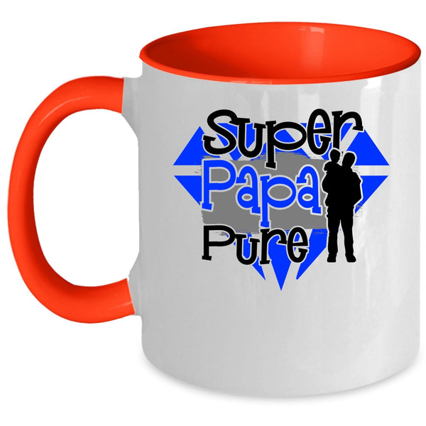 Awesome Dad Coffee Mug, Cool Papa Pure Accent Mug