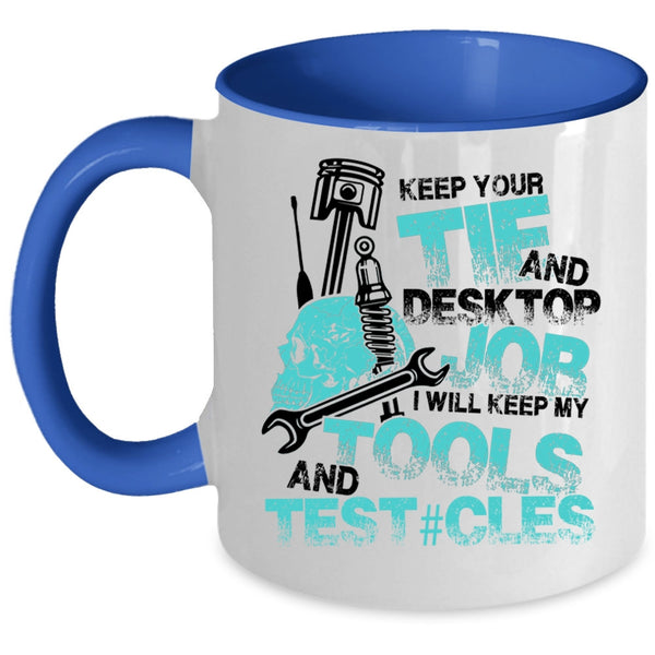 Cool Gift For My Husband Coffee Mug, Funny Mechanics Accent Mug