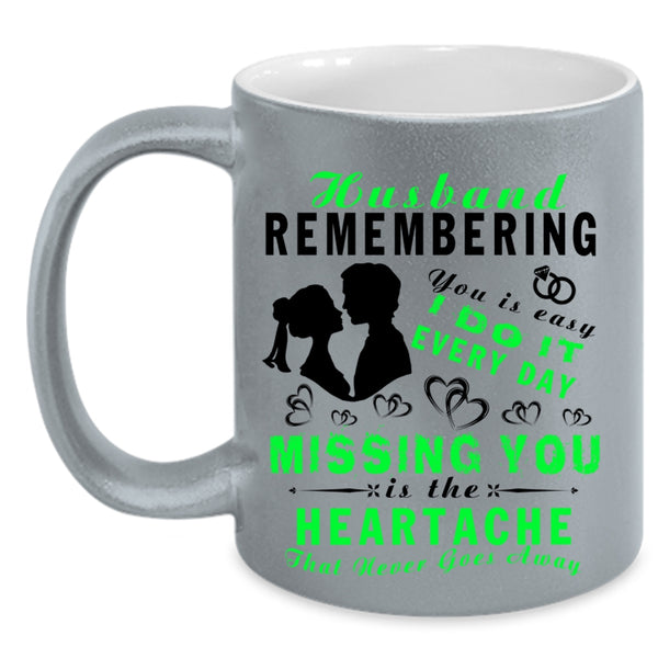 Cool Just Married Coffee Mug, Husband Remembering Accent Mug