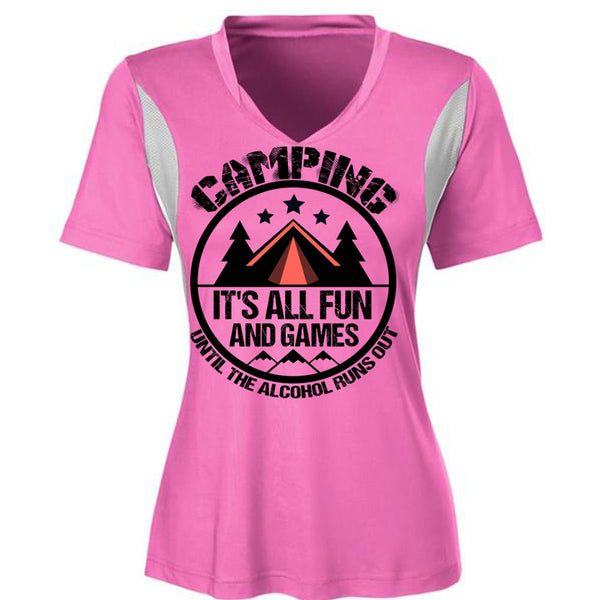 Camping It's All Fun And Games T Shirt, I Love Gaming T Shirt
