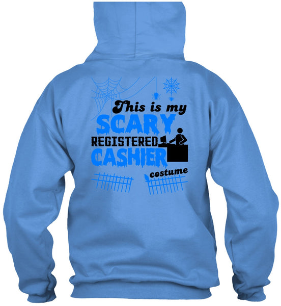 This Is My Scary Registered Cashier Costume T Shirt, Wait For Halloween T Shirt