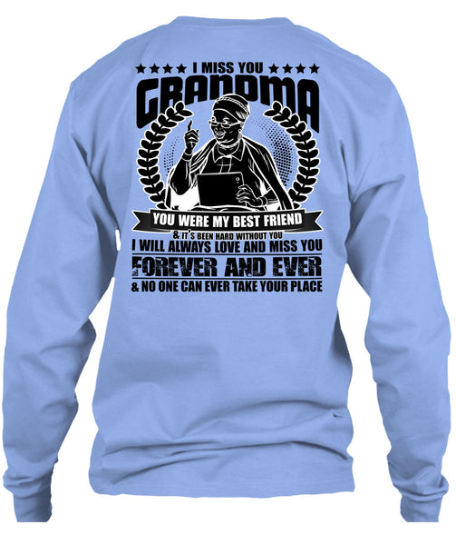 I Miss You Grandma T Shirt, I Love Nana T Shirt