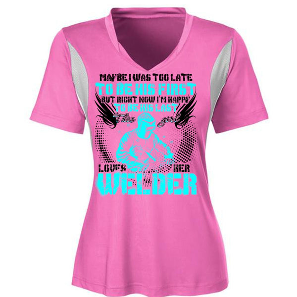 This Girl Loves Her Welder T Shirt, I Love Welding T Shirt, Awesome T-Shirts