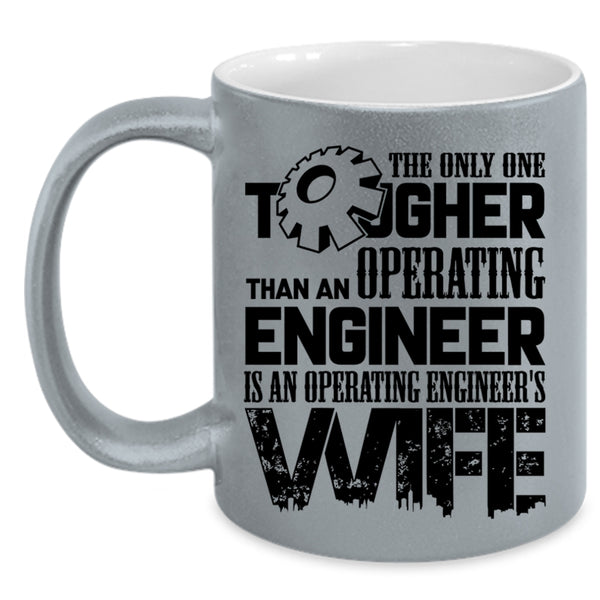 Operating Engineer's Wife Coffee Mug, Operating Engineer Accent Mug