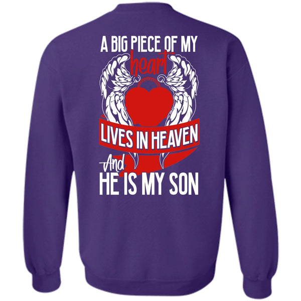 Lives In Heaven T Shirt, I Love Son Sweatshirt