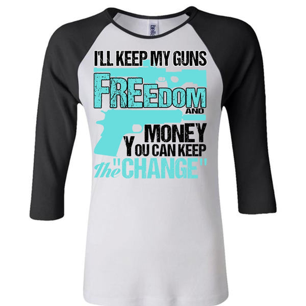 I'll Keep My Guns T Shirt, I Love Veteran T Shirt, Awesome T-Shirts