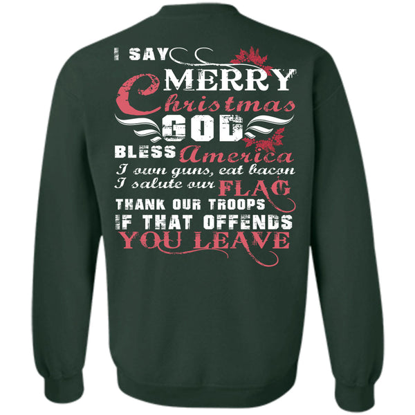 God Bless America T Shirt, This Girl Loves Christmas Sweatshirt