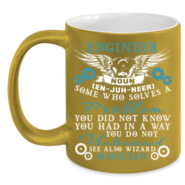 Engineer Coffee Mug, Cool Gift For Engineers Coffee Cup