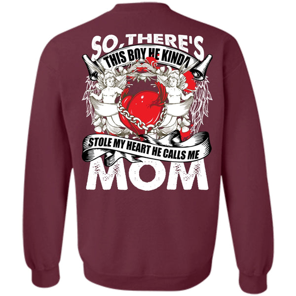 Stole My Heart T Shirt, I Love Mom Sweatshirt