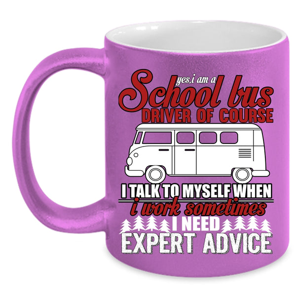 I Am A School Bus Driver Coffee Mug, Funny School Bus Coffee Cup