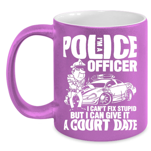 I'm A Police Officer Coffee Mug, Awesome Police Officer Coffee Cup