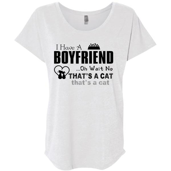 I Have A Boyfriend T Shirt, Oh Wait No That's A Cat T Shirt, My Favorite T Shirt