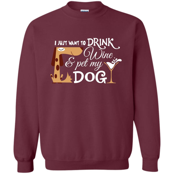 Pet My Dog T Shirt, I Love My Dog Sweatshirt