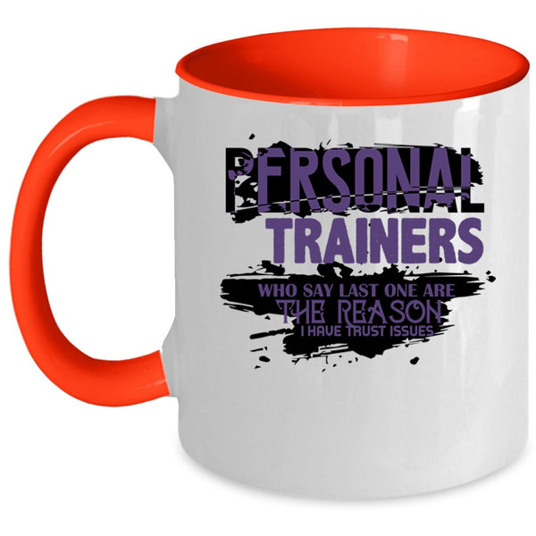 Cool Gift For Trainers Coffee Mug, Personal Trainers Accent Mug