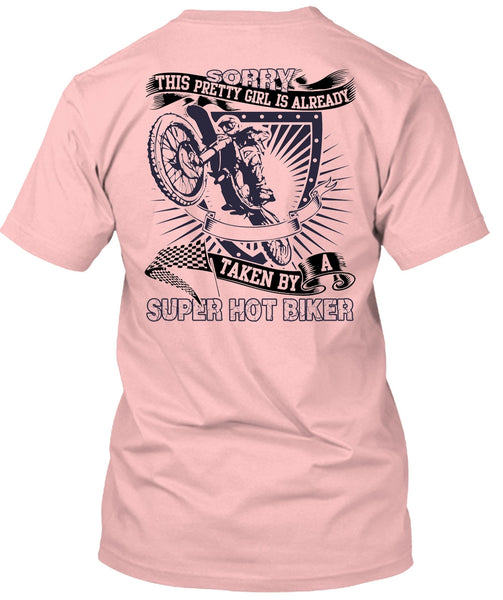 Taken By A Hot Biker T Shirt, I Love Biking T Shirt