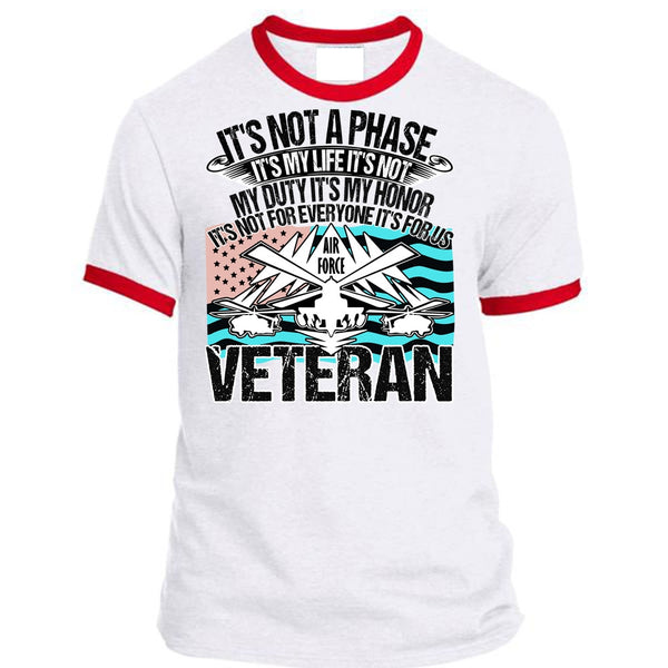 Air Force Veteran T Shirt, I Love Veteran T Shirt, Awesome T-Shirts