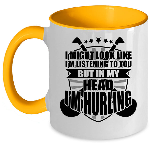 I'm Hurling Coffee Mug, In My Head I'm Hurling Accent Mug