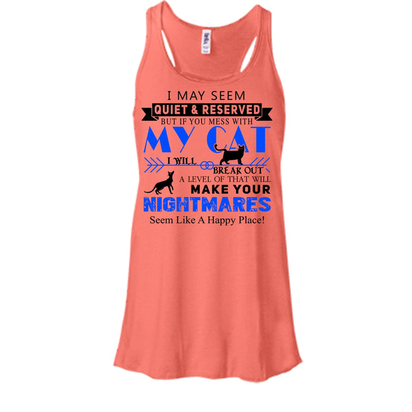 Mess With My Cat Shirt, Make Your Nightmares Shirt