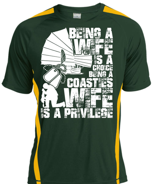 Being A Wife T Shirt, Coasties Wife T Shirt, Cool Shirt