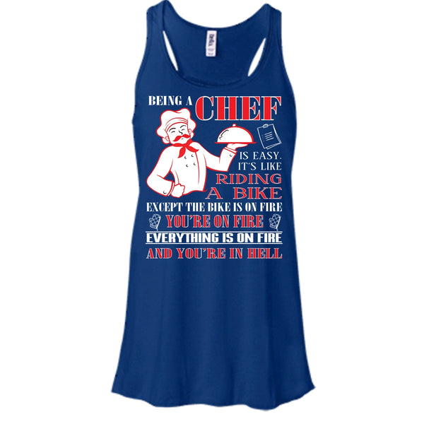 Being A Chef Shirt, It's Like Riding A Bike Shirt
