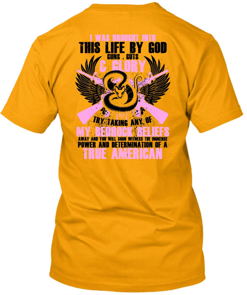 God Guns T Shirt, I Love Gunning T Shirt