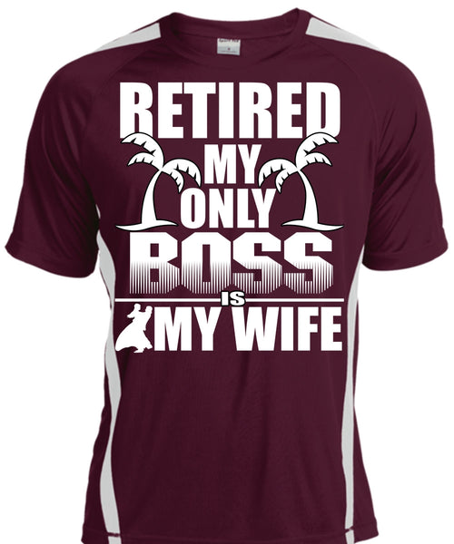 Retired My Only Boss Is My Wife T Shirt, Being A Husband T Shirt, Cool Shirt