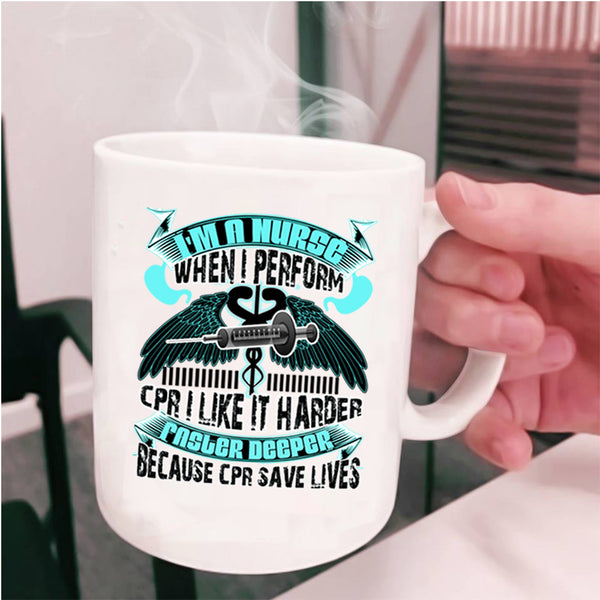 Cool Nurses Coffee Mug, I'm A Nurse Cup