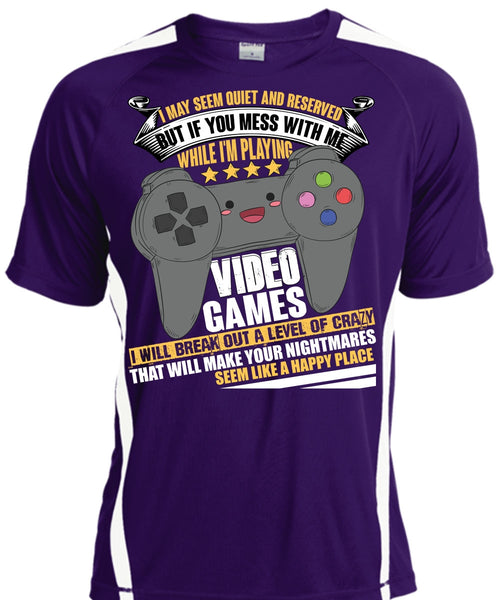 I'm Playing Video Games T Shirt, Like A Happy Place T Shirt, Cool Shirt