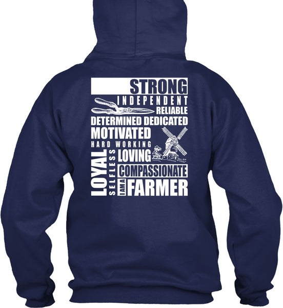 I Am A Farmer T Shirt, Hard Working Loving T Shirt