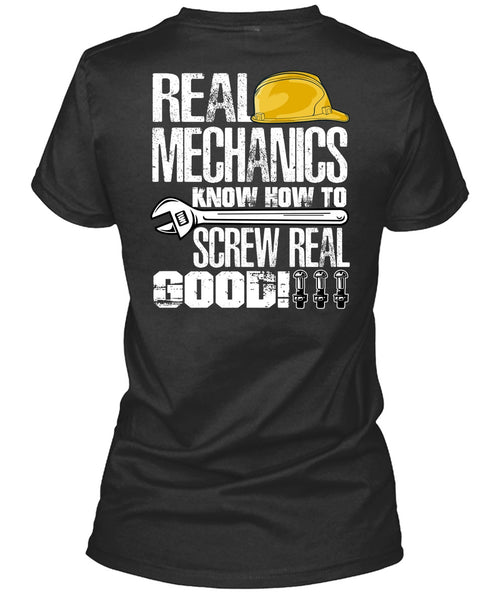 Real Mechanics T Shirt, Being A Mechanic T Shirt