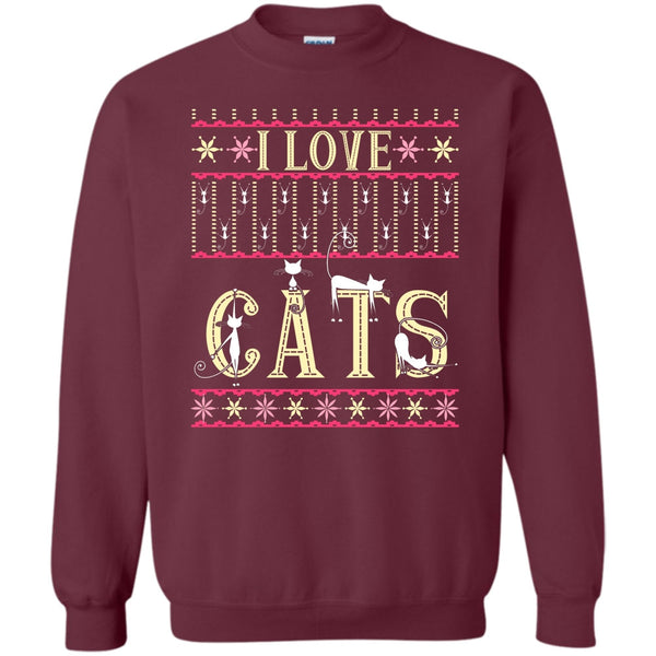 Coolest Cat Lover T Shirt, Catmas Sweatshirt