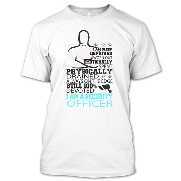 A black t-shirt with the shopify logo