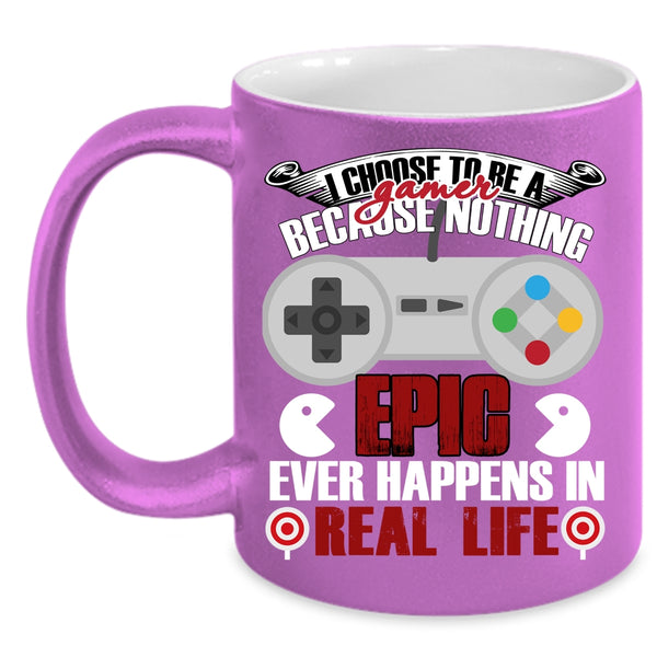 I Choose To Be A Gamer Coffee Mug, Proud To Be A Gamer Coffee Cup