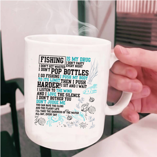Cool Fisher Coffee Mug, I Go Fishing Cup