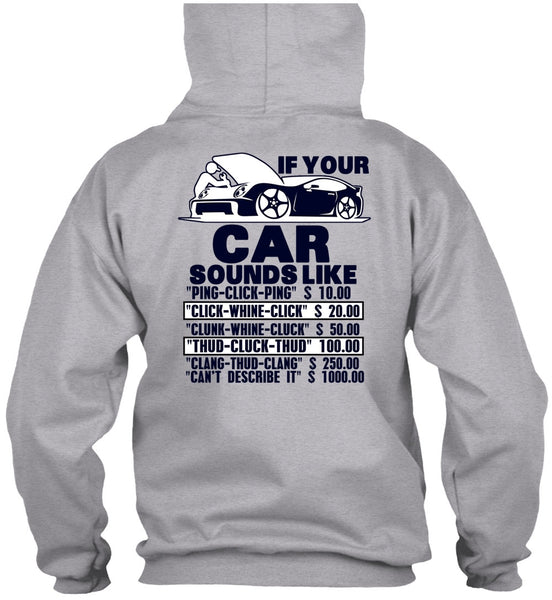 If Your Car Sounds Like T Shirt, I Love Mechanic T Shirt