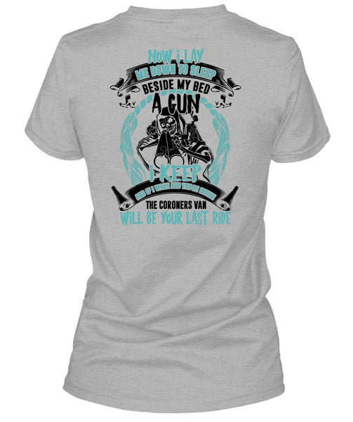 My Bed A Gun T Shirt, I Love Gunner T Shirt