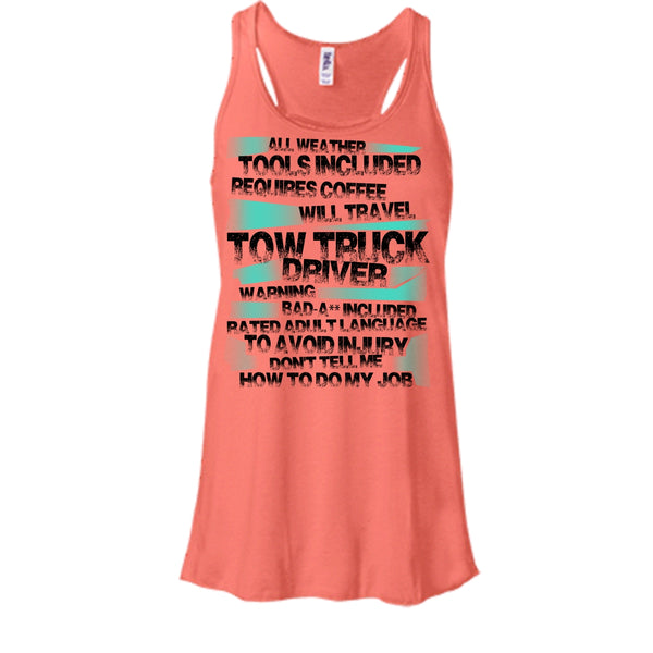 Tow Truck Driver T Shirt, I'm A Trucker Tank Top
