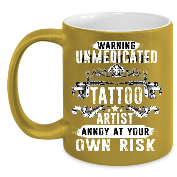 Tattoo Artist Coffee Mug, Cool Gift For Artist Coffee Cup