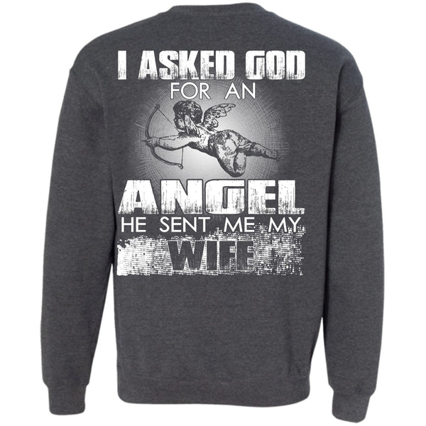 God For An Angel T Shirt, I Love Wife Sweatshirt