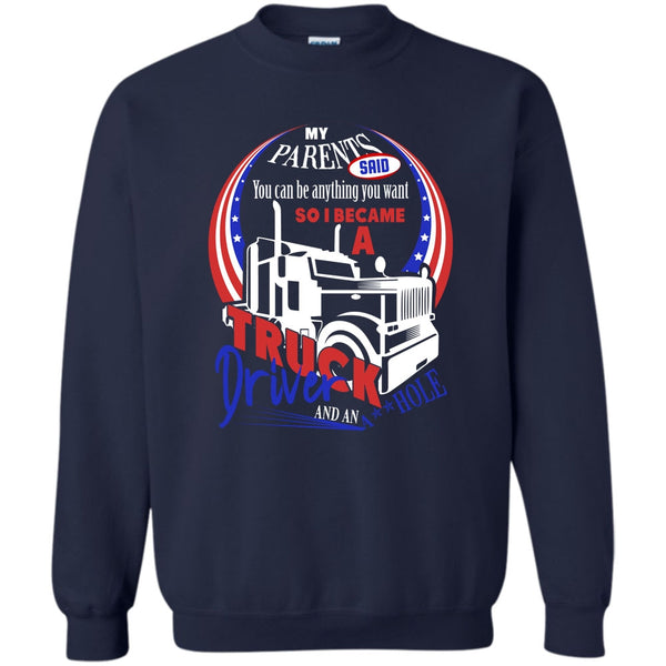Gift For Son T Shirt, Coolest Trucker Ever Sweatshirt