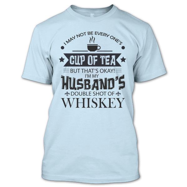 A black t-shirt with the shopify logo