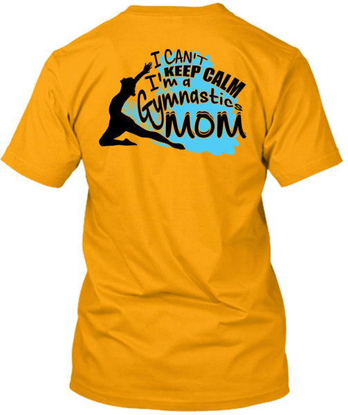 I'm A Gymnastics Mom T Shirt, I Love Mom T Shirt