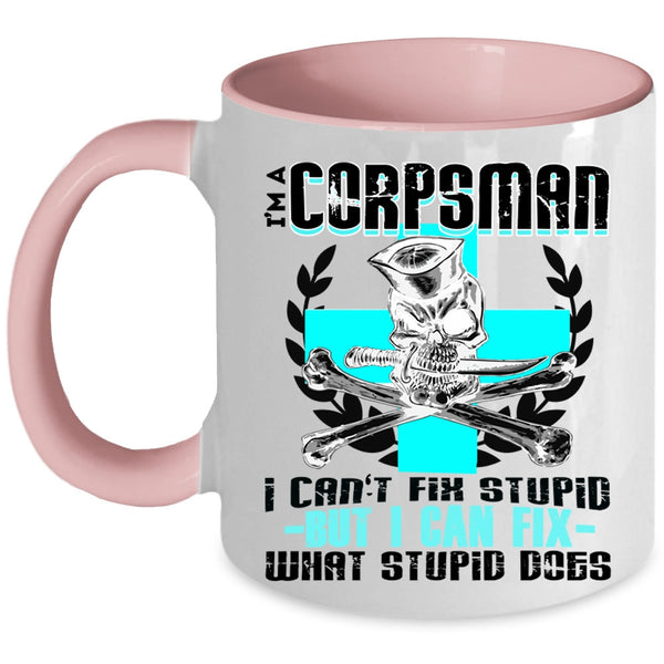 Cool Corpsman Coffee Mug, I'm A Corpsman Accent Mug